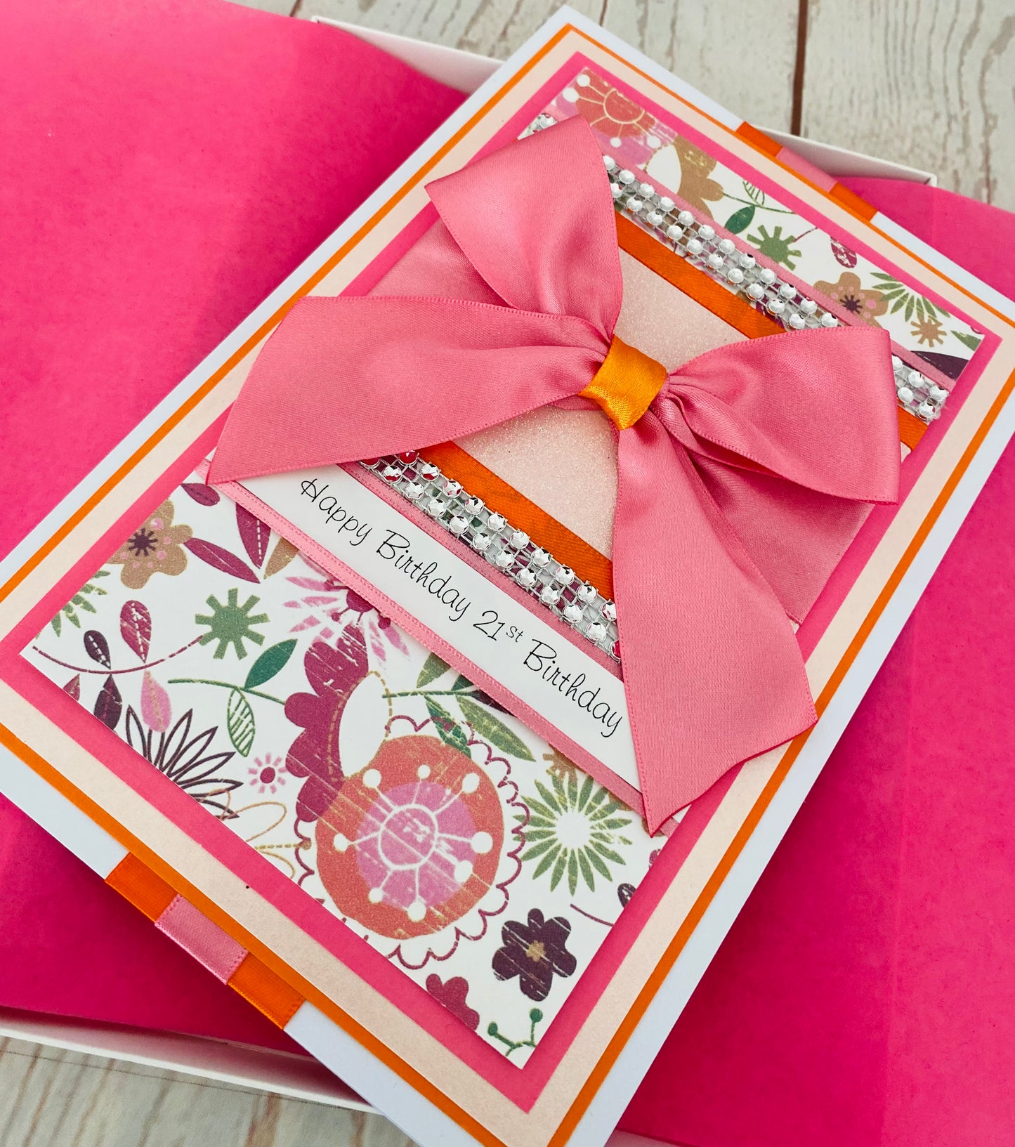 Tutti Frutti Handmade Birthday Card