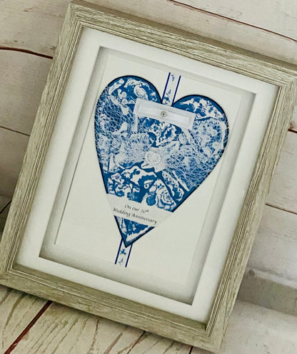 China Heart Handmade Card