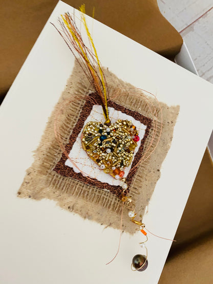 Luxury Empire Bronze Handmade Card