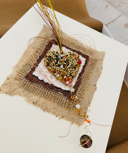 Luxury Empire Bronze Handmade Card