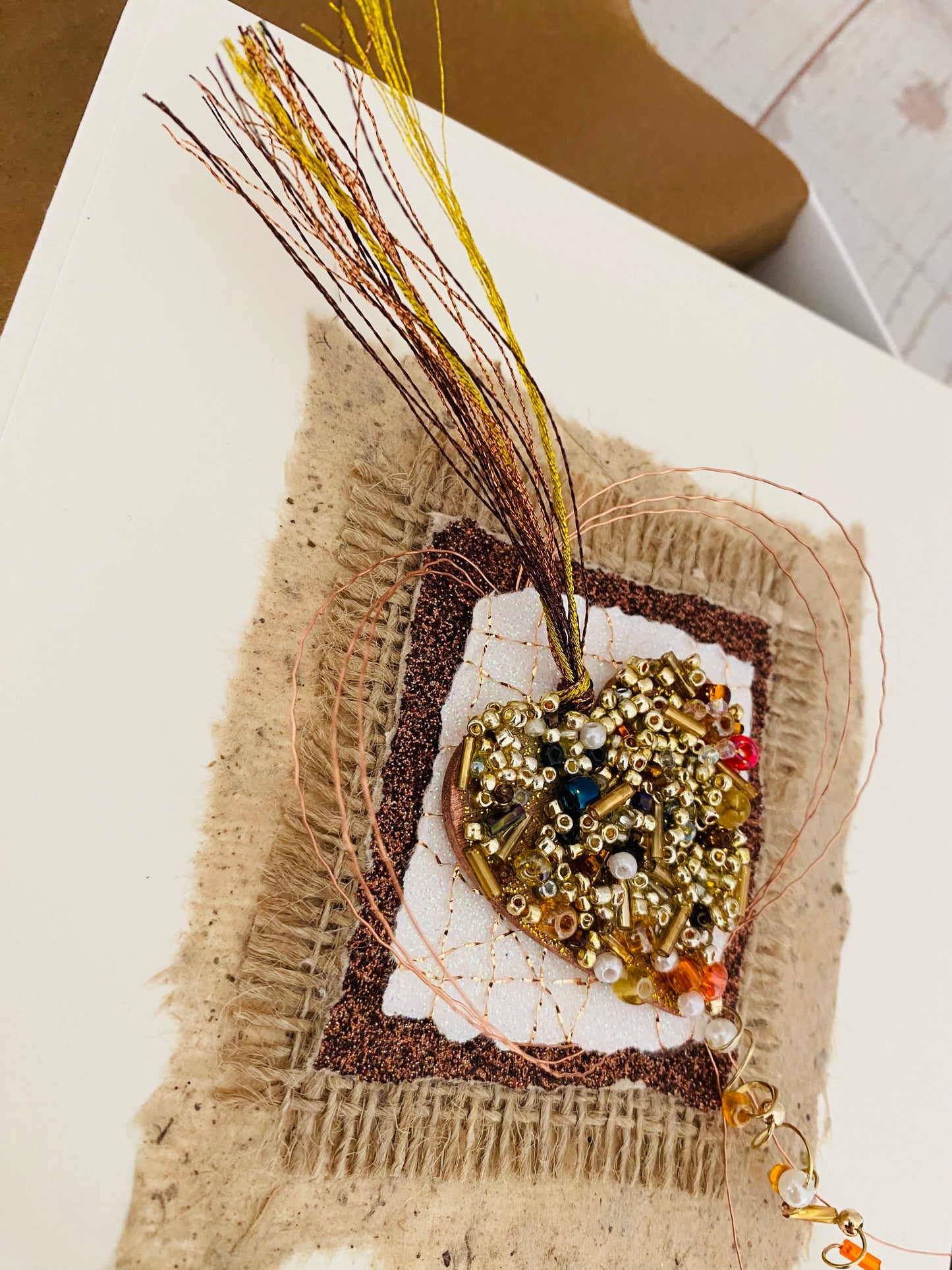 Luxury Empire Bronze Handmade Card