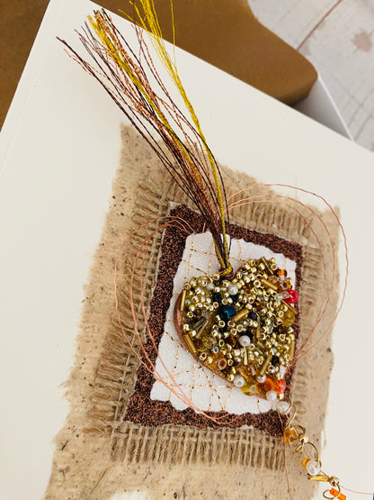 Luxury Empire Bronze Handmade Card