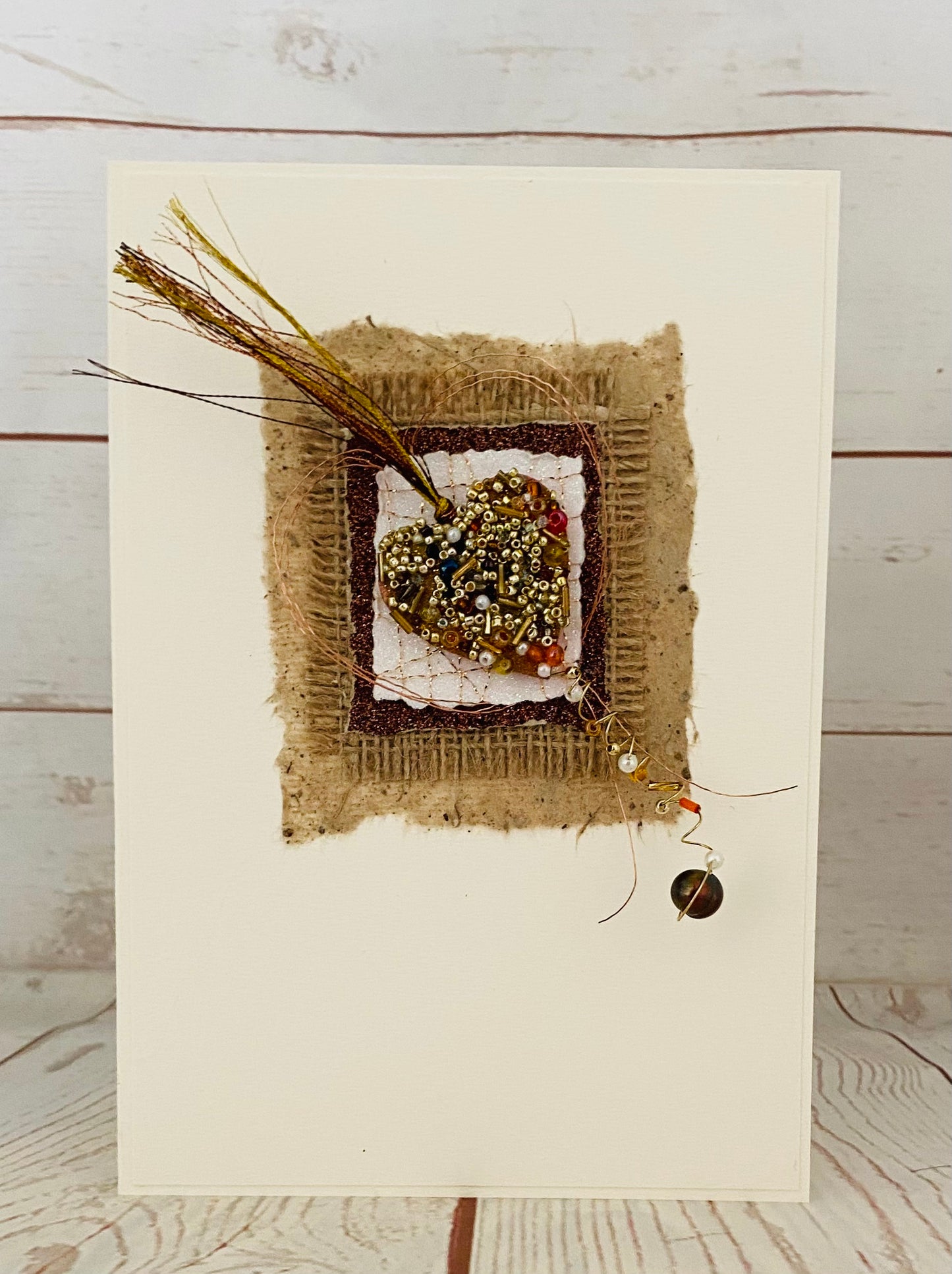 Luxury Empire Bronze Handmade Card