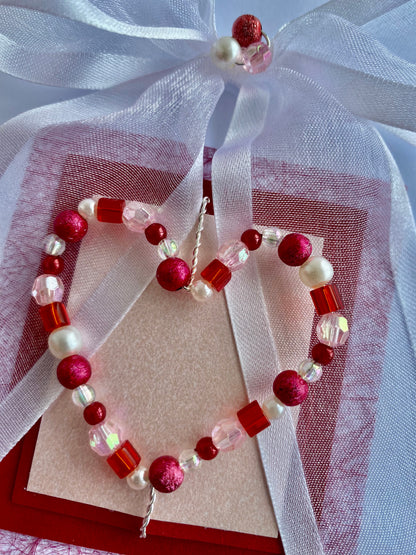 Ruby Heart Handmade Valentine Card