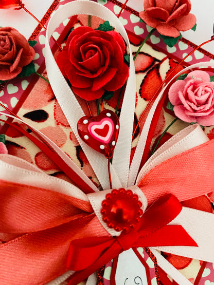 Luxury Hearts & Flowers Valentine Bouquet ~ 2026 Limited Edition