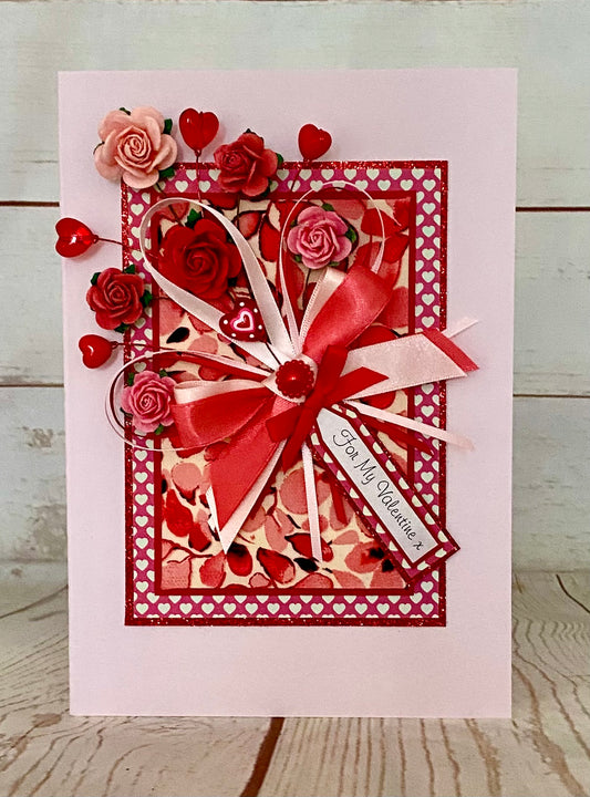 Luxury Hearts & Flowers Valentine Bouquet ~ 2026 Limited Edition