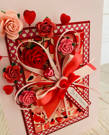 Luxury Hearts & Flowers Valentine Bouquet ~ 2026 Limited Edition