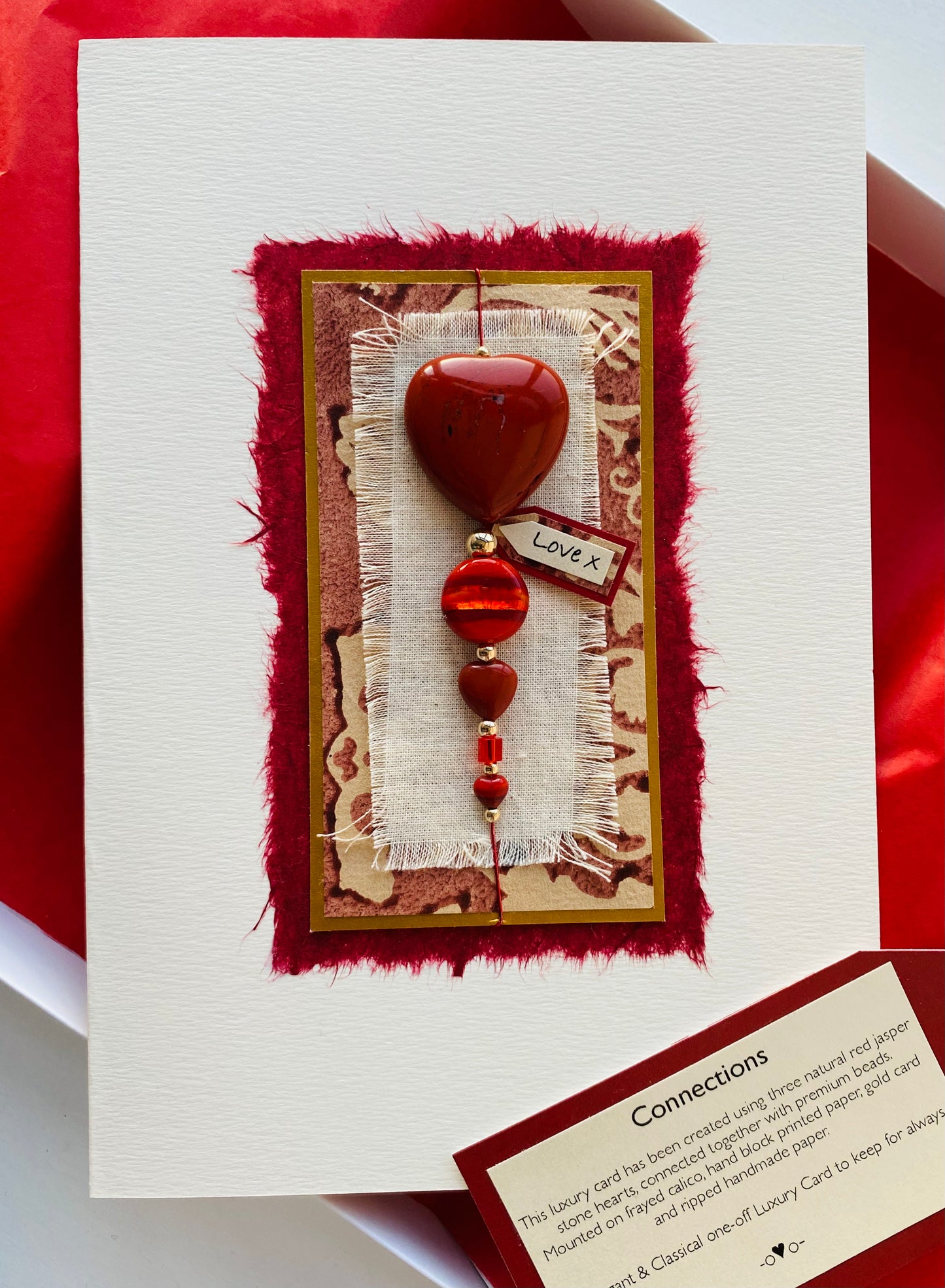 Connections Luxury Handmade Card
