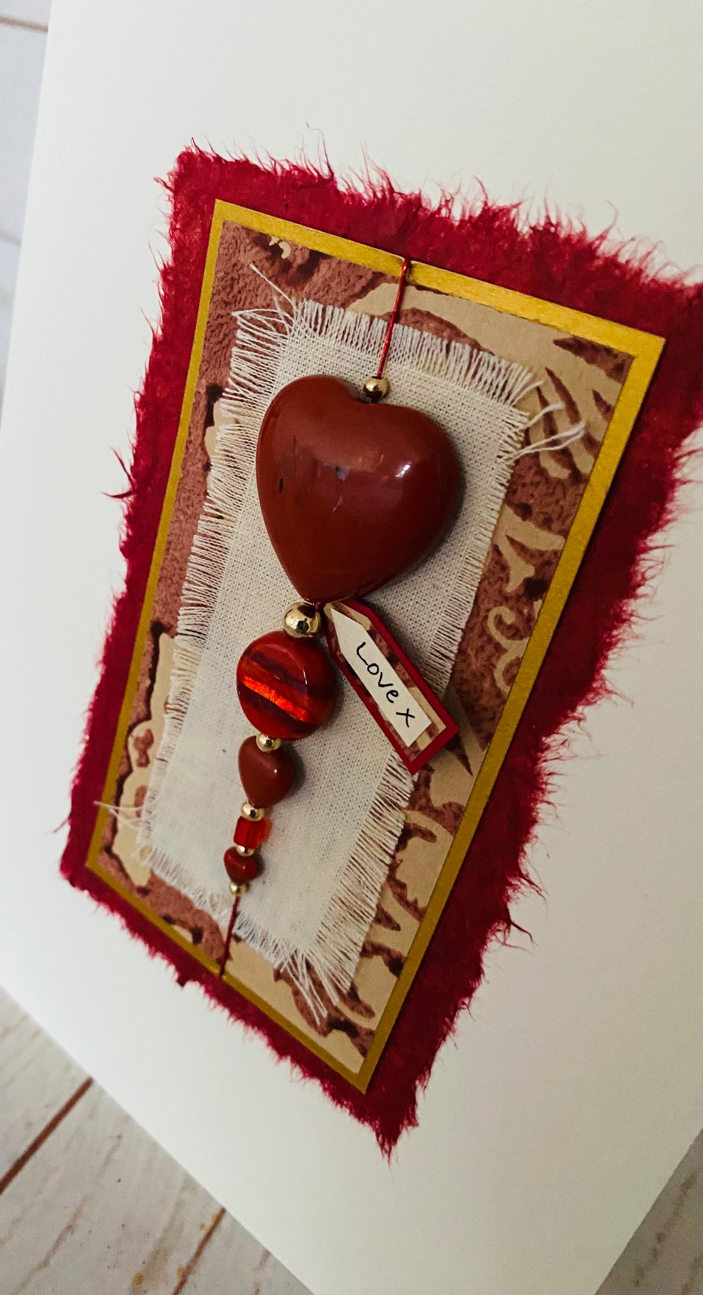 Connections Luxury Handmade Card