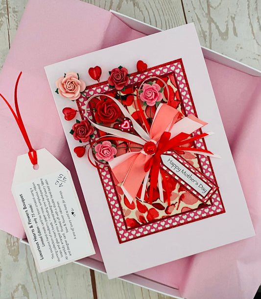 Luxury Hearts & Flowers Bouquet ~ Limited Edition