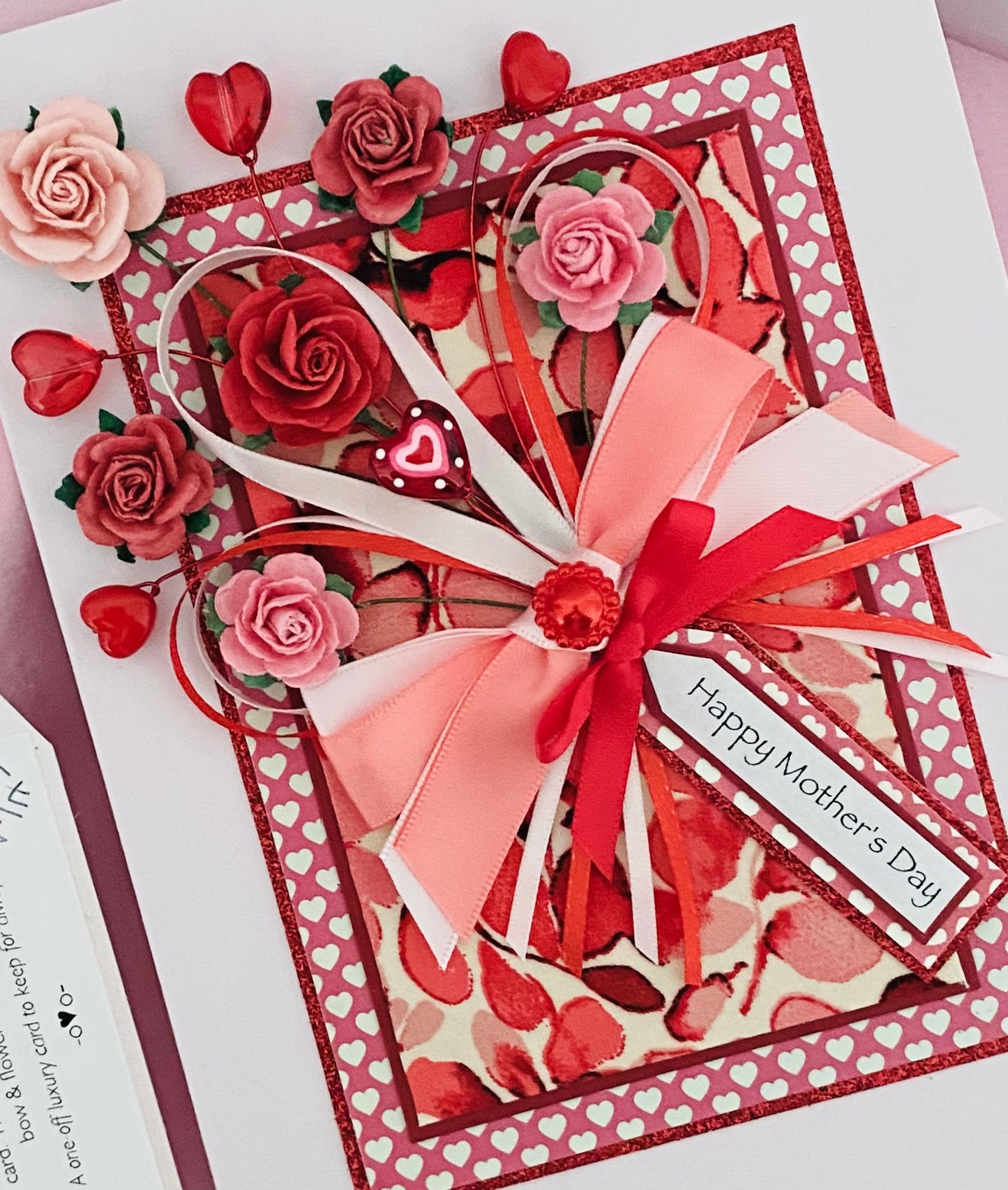 Luxury Hearts & Flowers Bouquet ~ Limited Edition