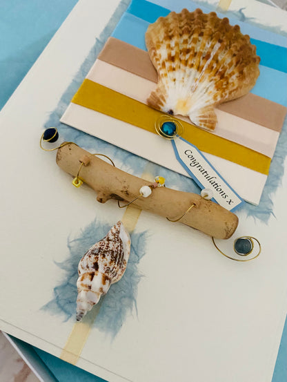 Luxury Seashore Handmade Card