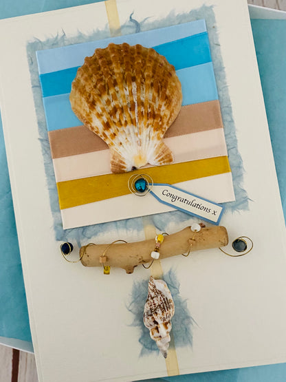 Luxury Seashore Handmade Card