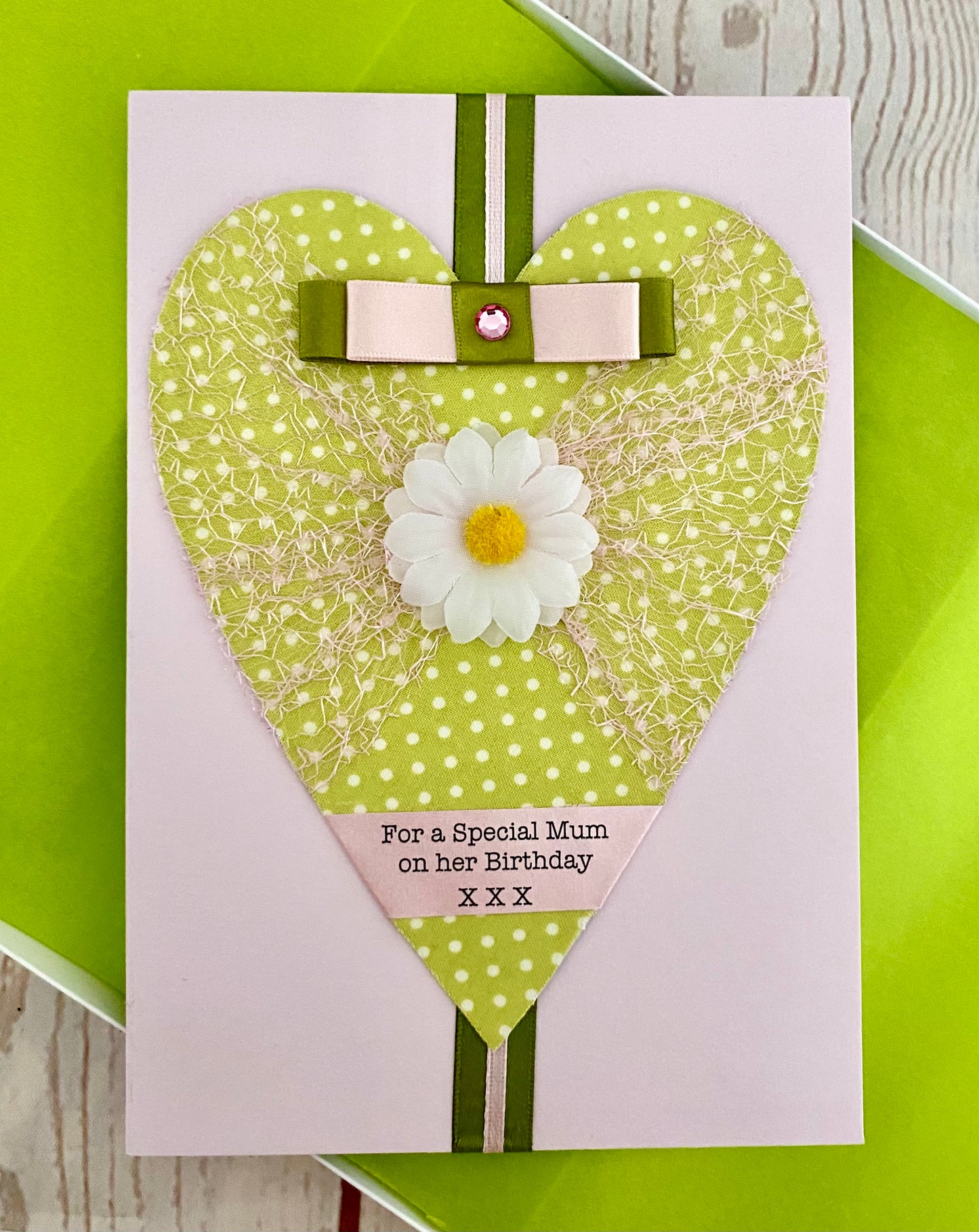 Daisy Chain Handmade Card
