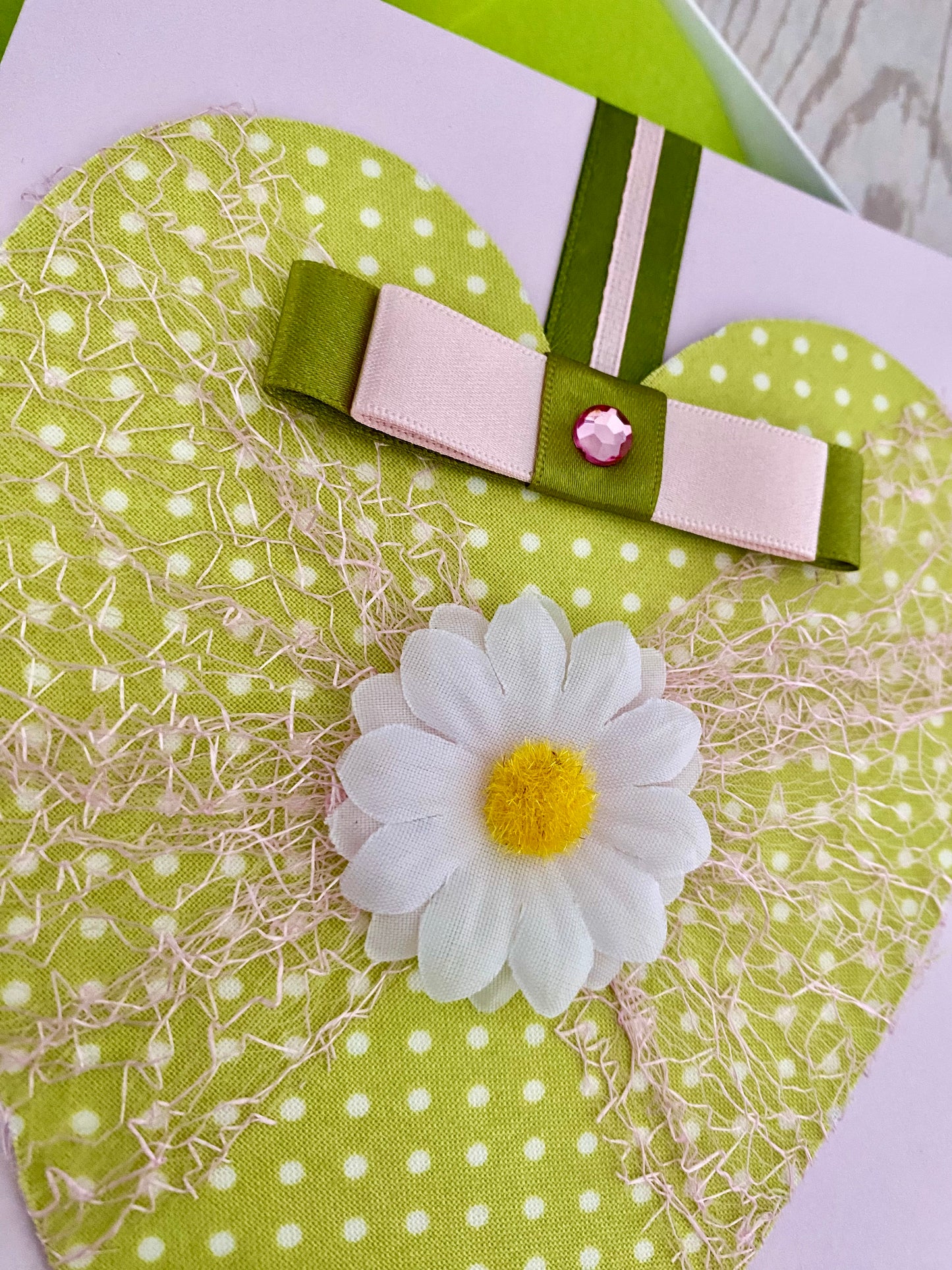 Daisy Chain Handmade Card