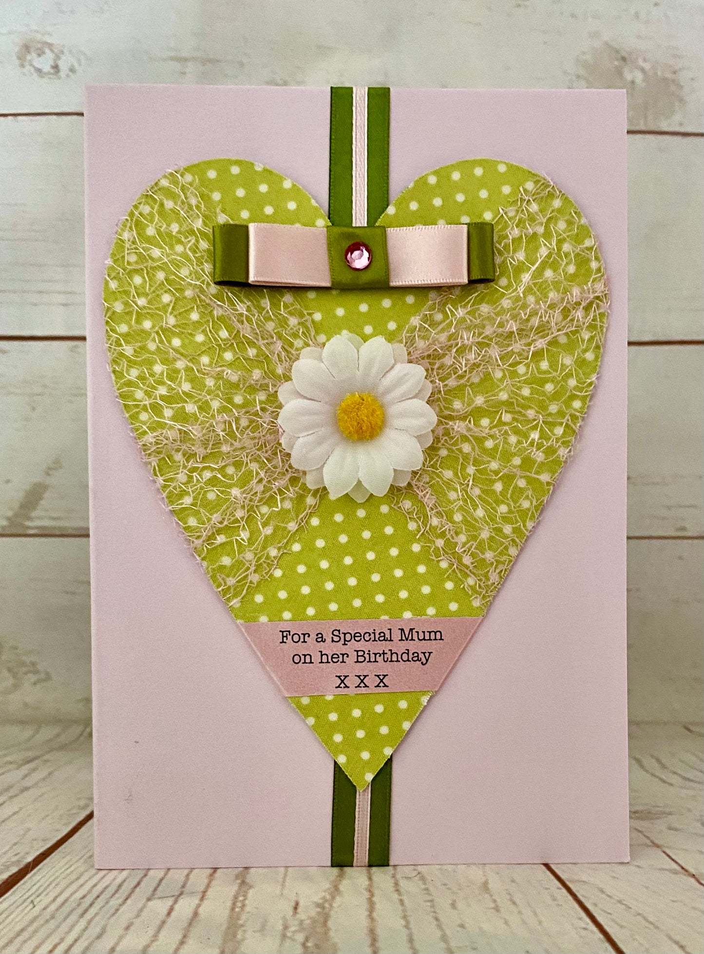 Daisy Chain Handmade Card