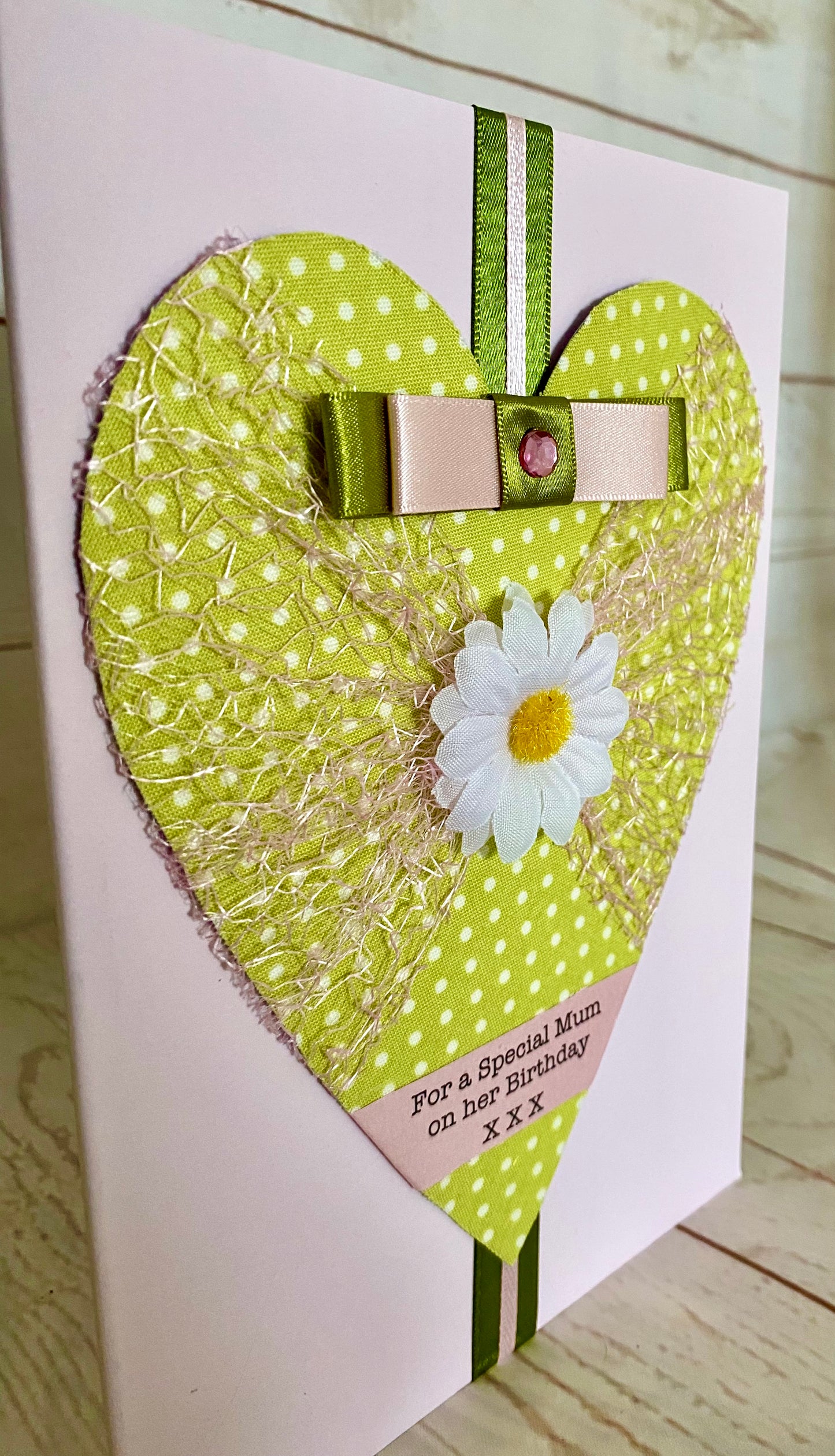 Daisy Chain Handmade Card