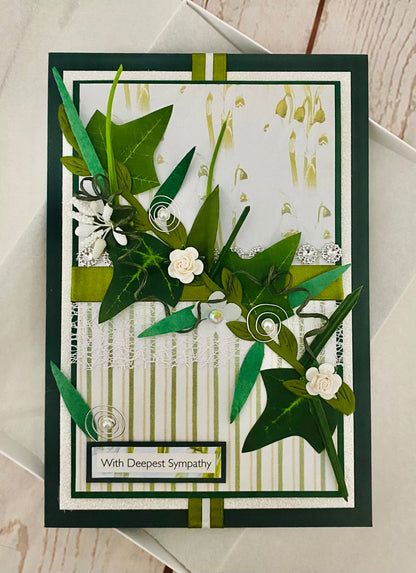Snowdrop Handmade Card