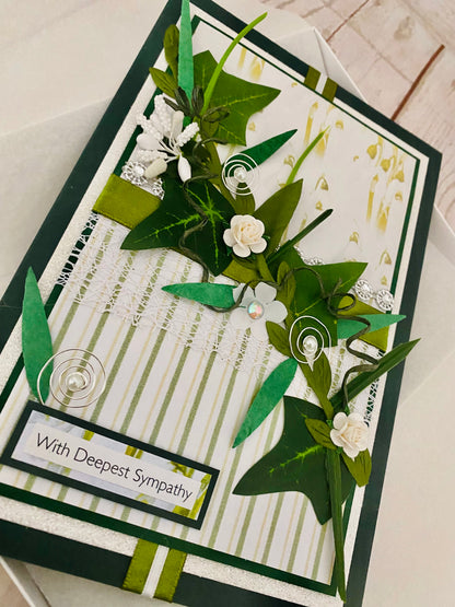 Snowdrop Handmade Card