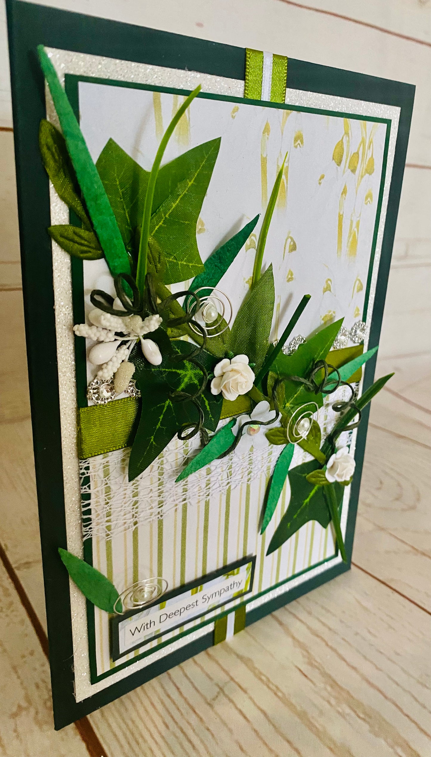 Snowdrop Handmade Card