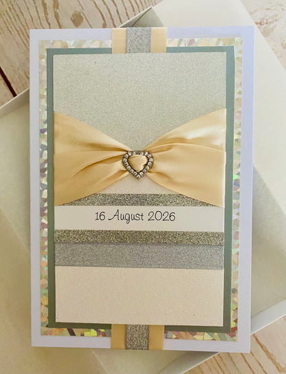 Glitter Glamour Handmade Card