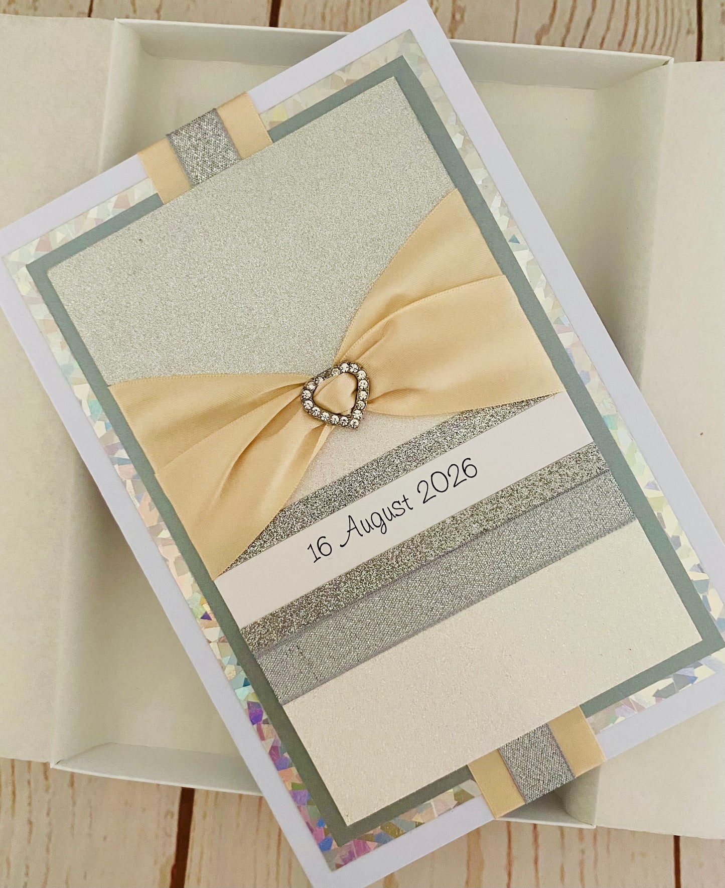 Glitter Glamour Handmade Card