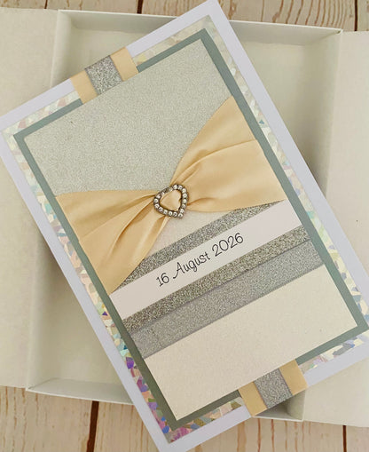 Glitter Glamour Handmade Card
