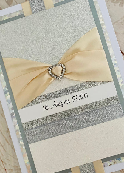 Glitter Glamour Handmade Card
