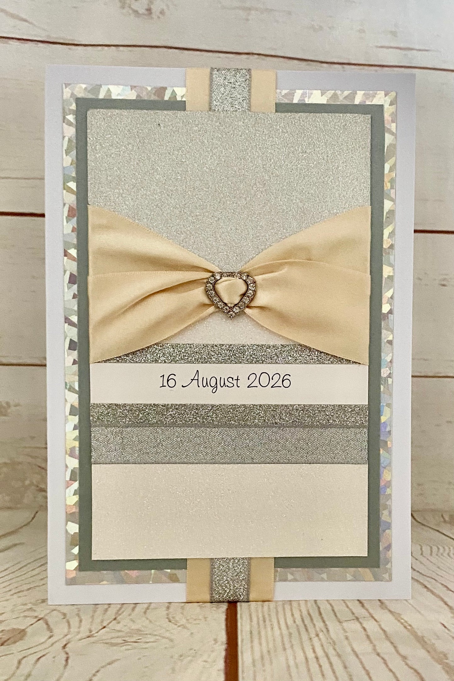 Glitter Glamour Handmade Card