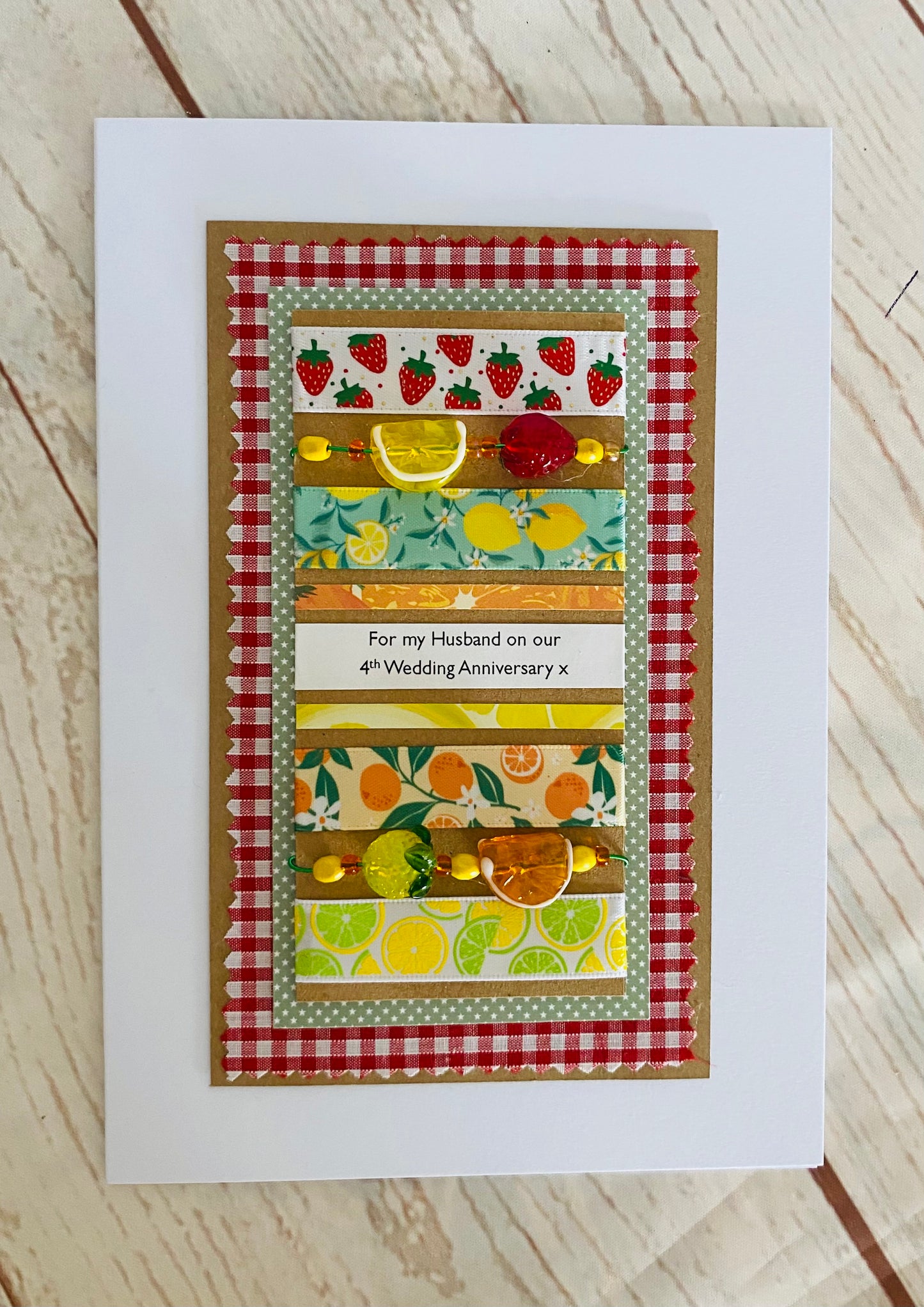 Forever Fruits Handmade Card
