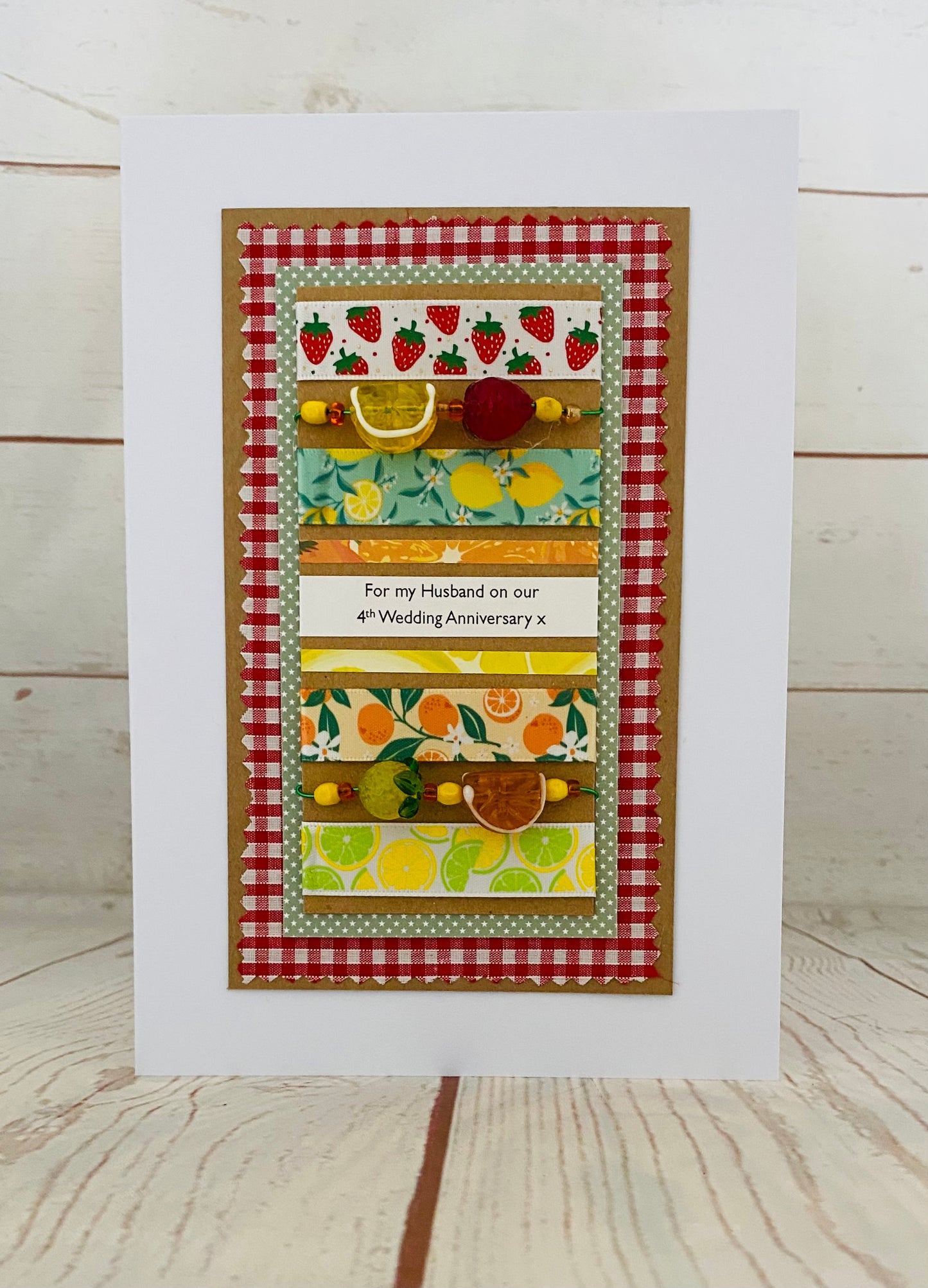 Forever Fruits Handmade Card