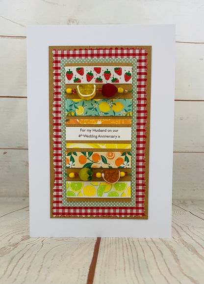 Forever Fruits Handmade Card