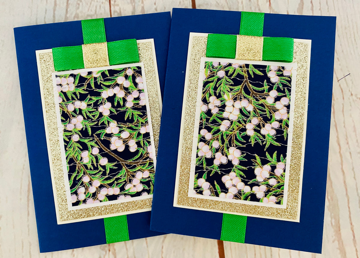 Mistletoe Handmade Christmas Card