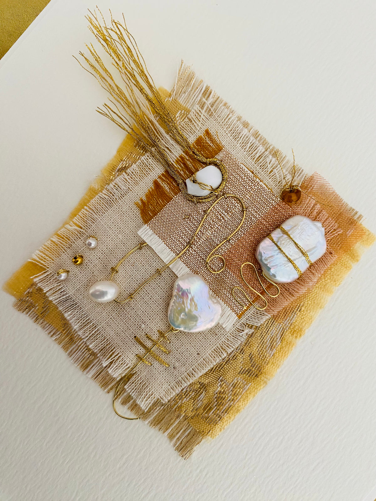 Luxurious Love Heart Handmade Card