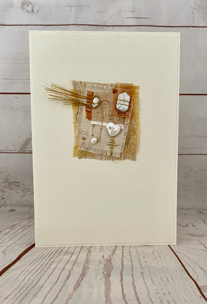 Luxurious Love Heart Handmade Card