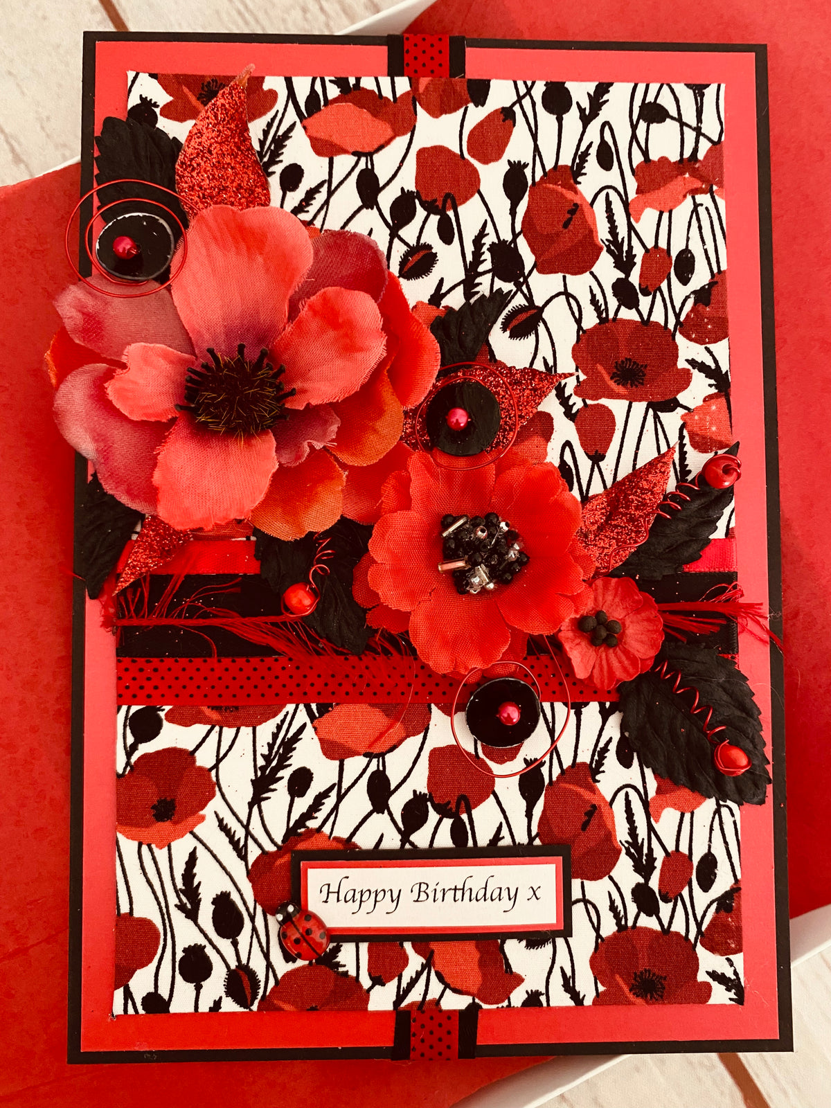 Poppy Handmade Card