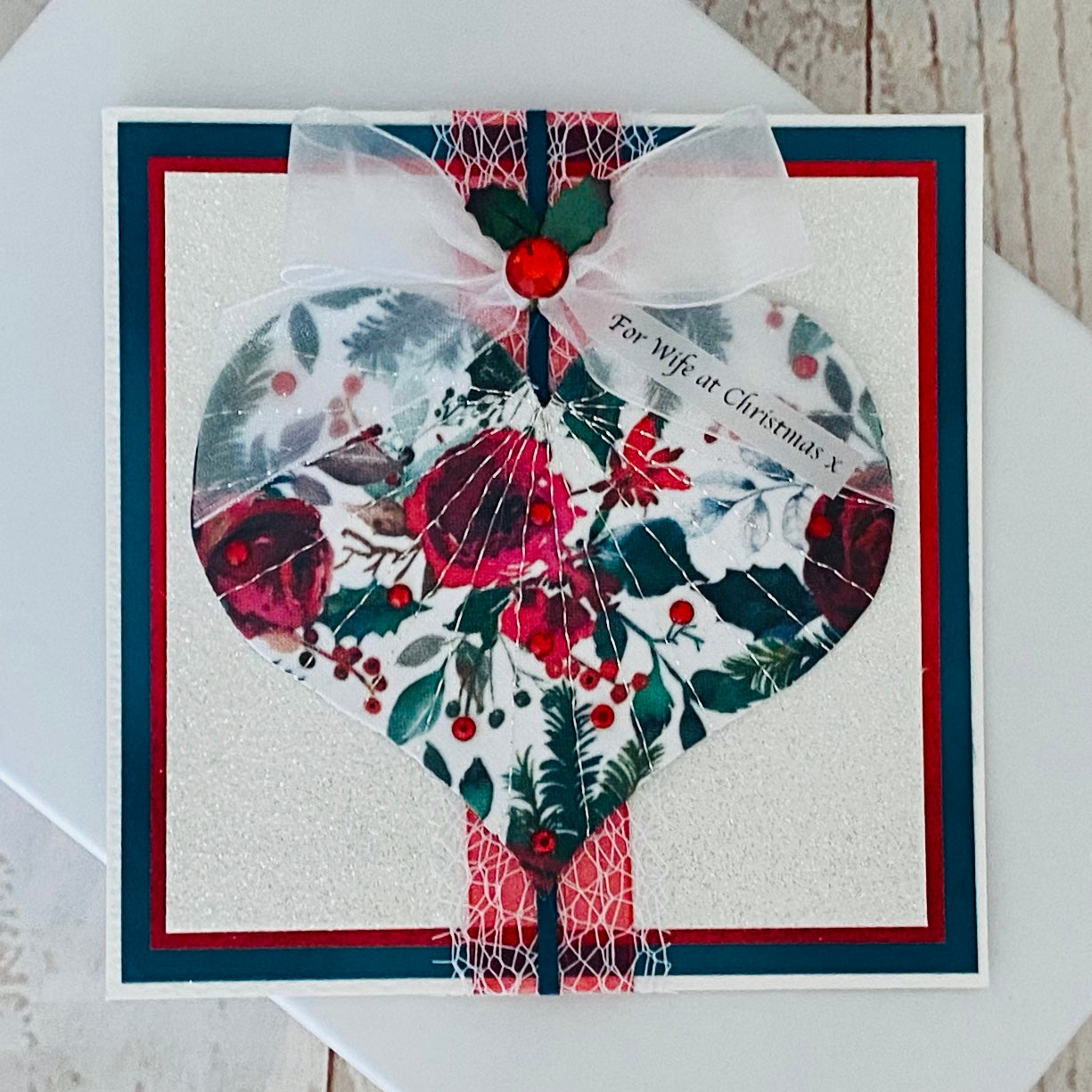 Christmas Love Handmade Card