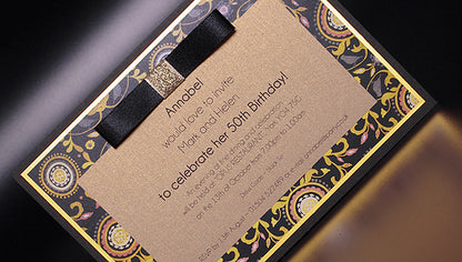 Marrakesh Design Handmade Party Invitation