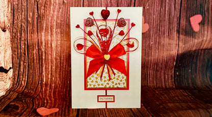 Sweetheart Bouquet Handmade Card